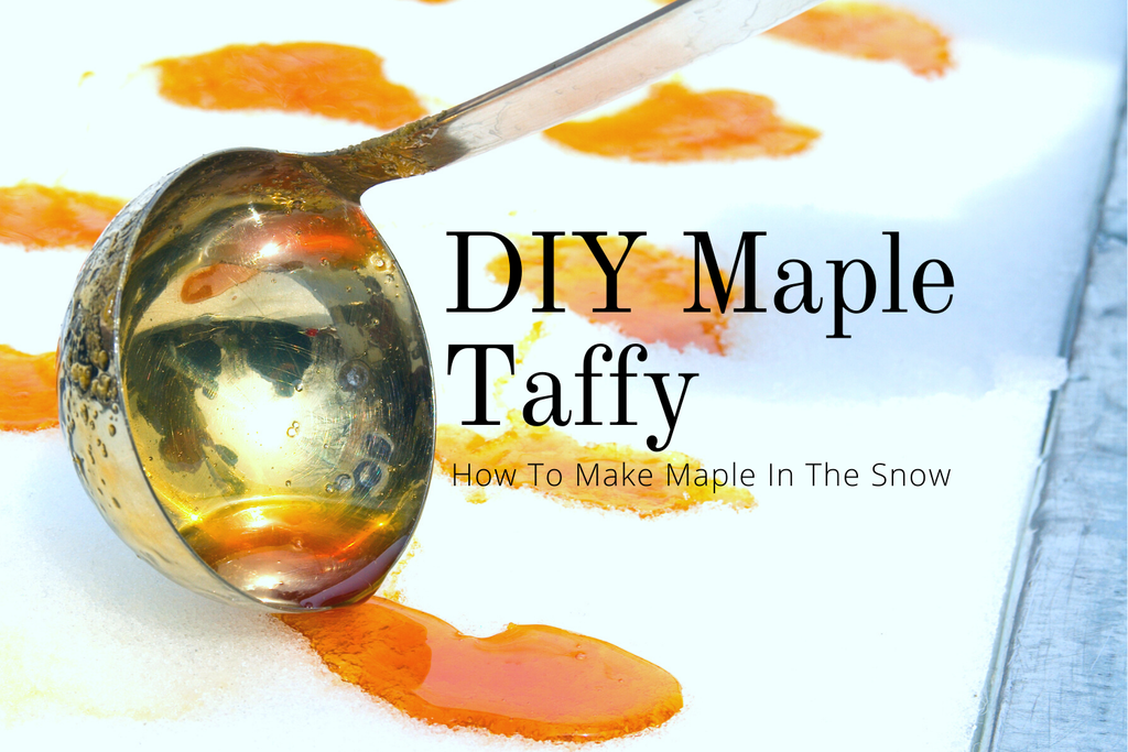 Maple Taffy Candy Recipe
