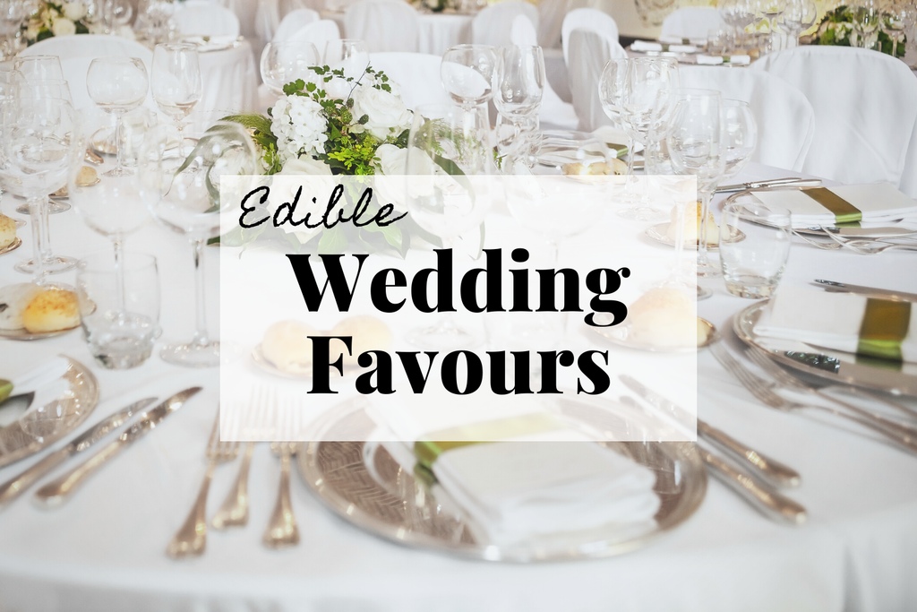 Edible wedding favors