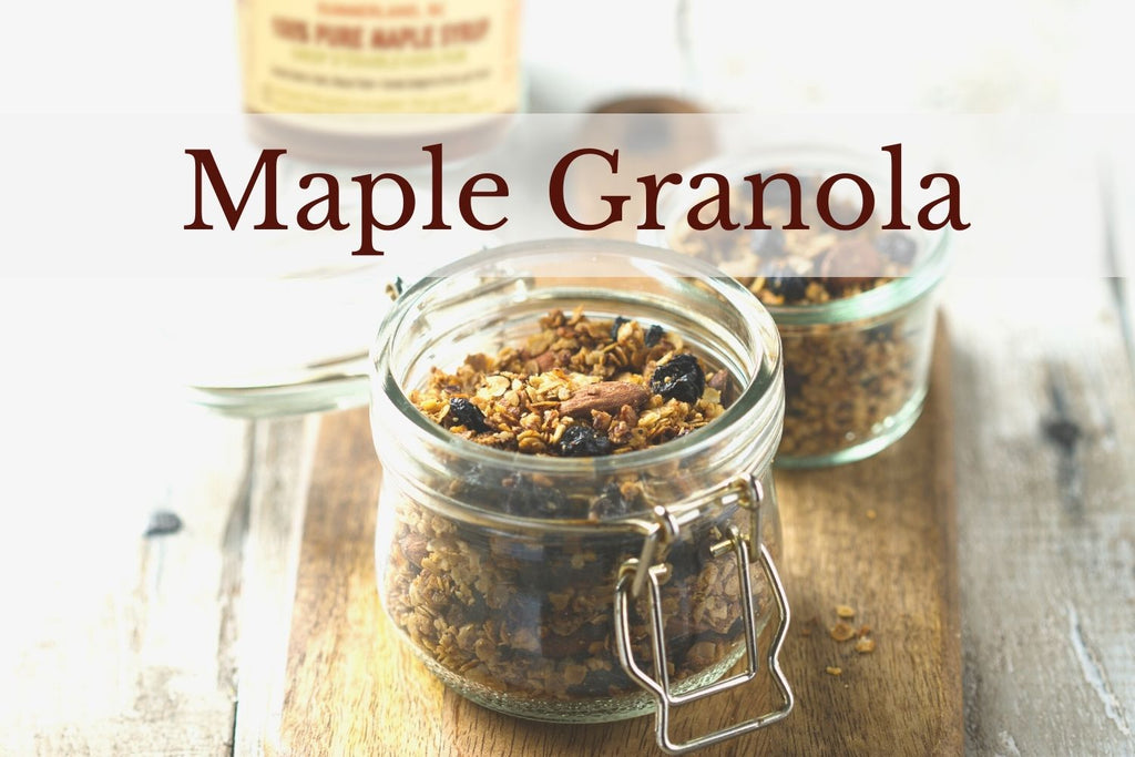 Maple granola recipe