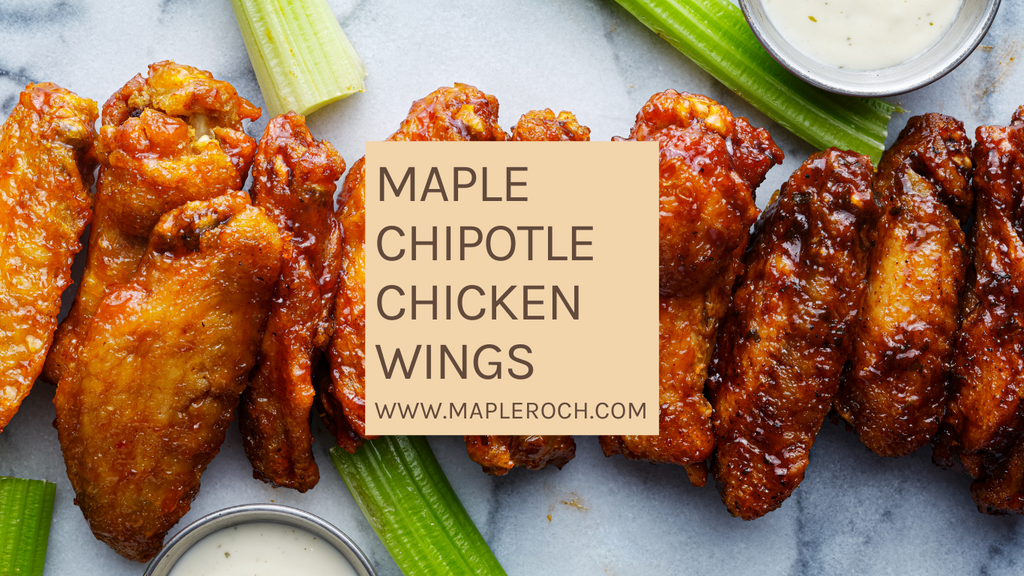 Easy Maple Chipotle Chicken Wings Recipe