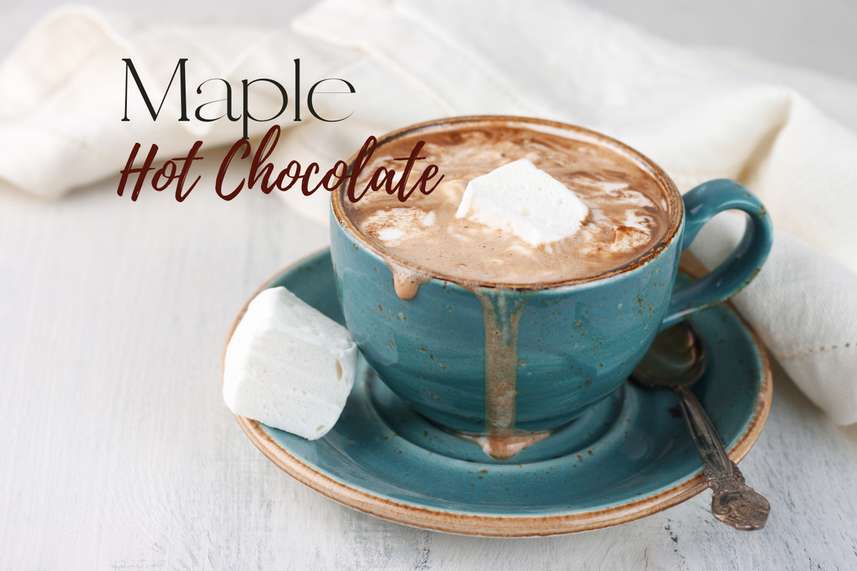 Maple Hot Chocolate | EASY Winter Drink Recipe