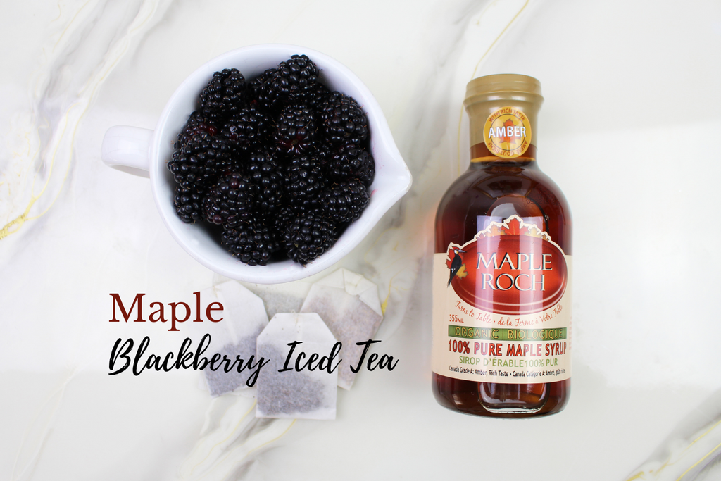 best maple blackberry iced tea