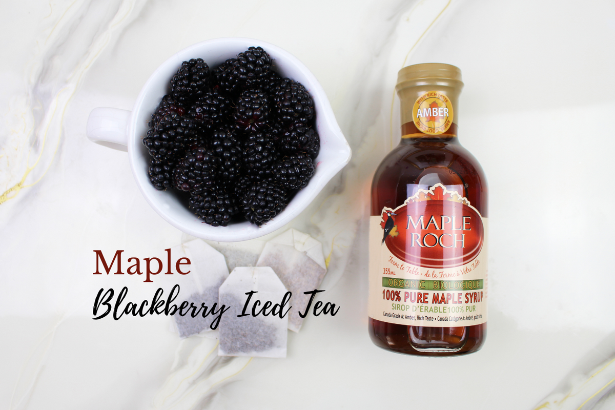 Maple Ice Tea How To Make Maple Blackberry Iced Tea – Maple Roch
