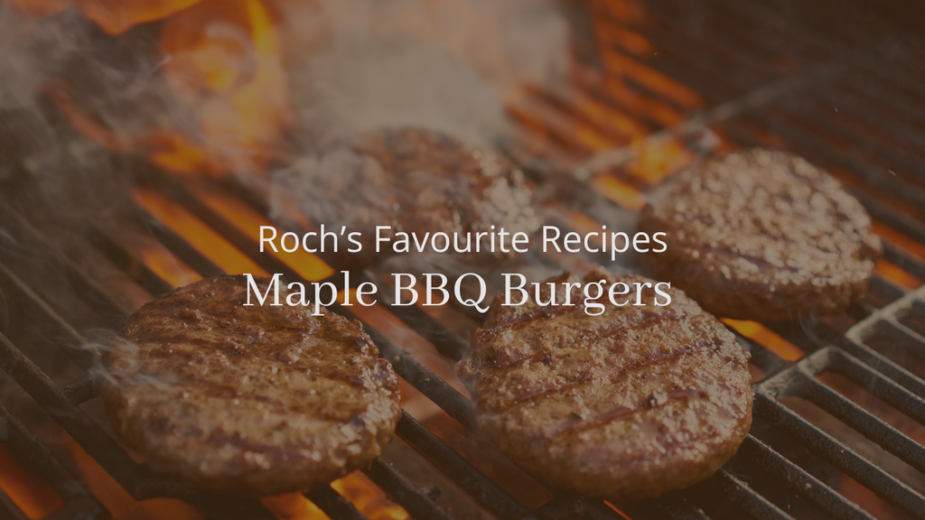 Delicious Maple BBQ Burgers Recipe Featuring Maple Roch's Gourmet Sauce
